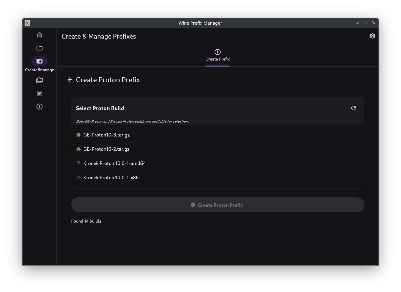 Proton Prefixes